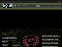Tablet Screenshot of kevinleestudios.com